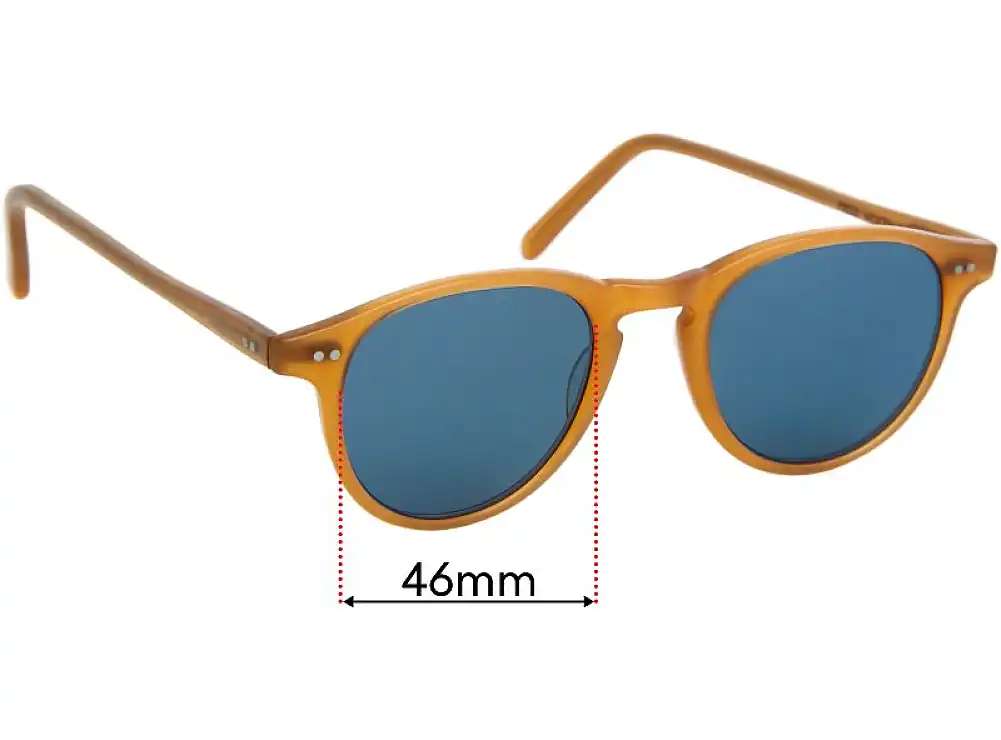 Sunglass Fix Verres de Remplacement pour David Marc Pezzi - 46mm Wide Sunglass Fix Verres de Remplacement pour David Marc Pezzi - 46mm Wide