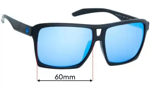 Sunglass Fix Verres de Remplacement pour Dragon The Verse - 60mm Wide Sunglass Fix Verres de Remplacement pour Dragon The Verse - 60mm Wide