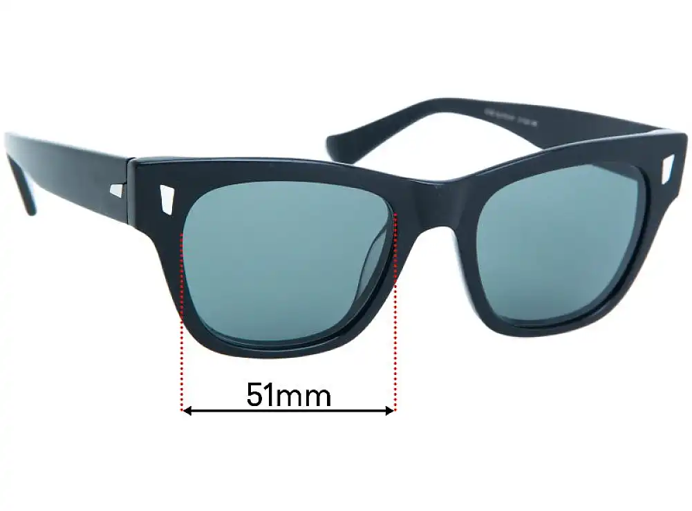 Sunglass Fix Verres de Remplacement pour Epokhe Non - 51mm Wide Sunglass Fix Verres de Remplacement pour Epokhe Non - 51mm Wide