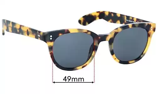 Sunglass Fix Verres de Remplacement pour Kupuna Riley - 49mm Wide Sunglass Fix Verres de Remplacement pour Kupuna Riley - 49mm Wide