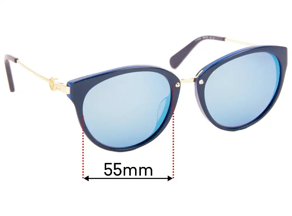 Sunglass Fix Lentilles de Remplacement pour Michael Kors MK6040 Abela III - 55mm Wide Sunglass Fix Lentilles de Remplacement pour Michael Kors MK6040 Abela III - 55mm Wide