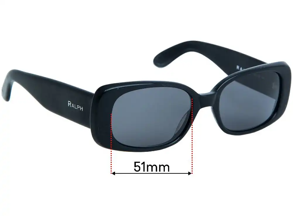 Sunglass Fix Lentilles de Remplacement pour Polo Ralph 917/S - 51mm Wide Sunglass Fix Lentilles de Remplacement pour Polo Ralph 917/S - 51mm Wide