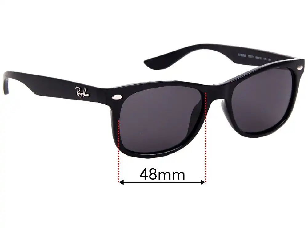 Sunglass Fix Lentilles de Remplacement pour Ray-Ban RJ9052-S - 48mm Wide Sunglass Fix Lentilles de Remplacement pour Ray-Ban RJ9052-S - 48mm Wide