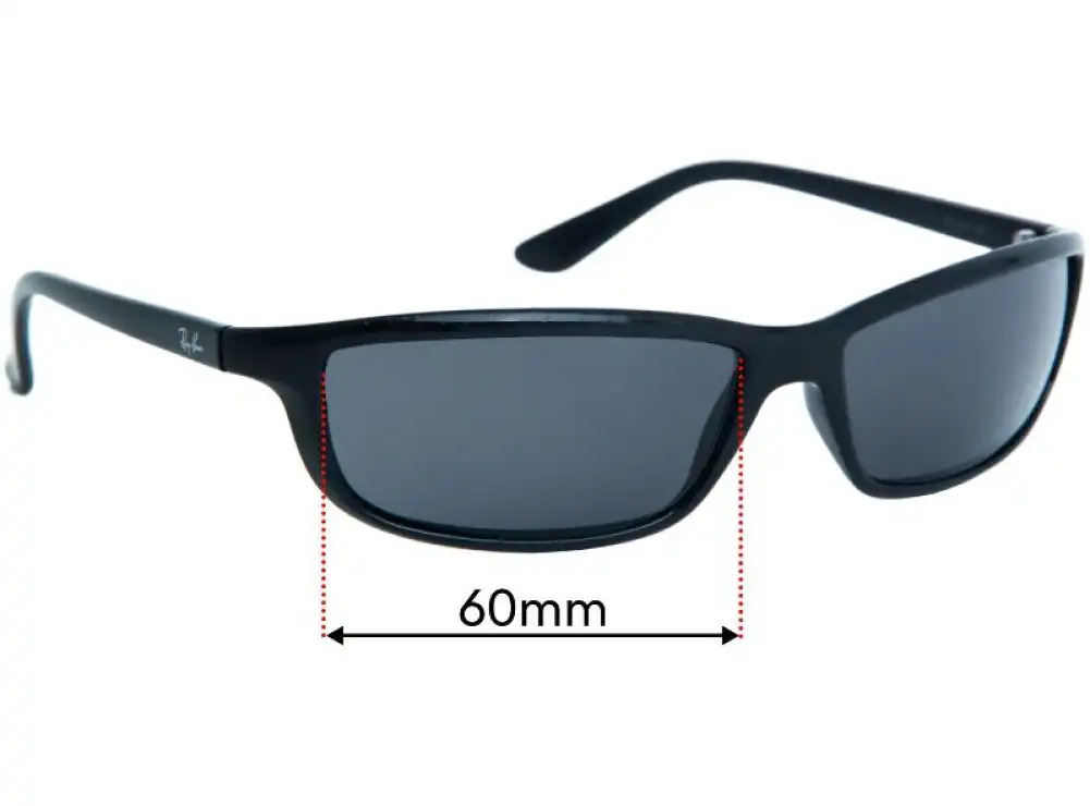 Sunglass Fix Verres de Remplacement pour Ray-Ban RB4034 - 60mm Wide Sunglass Fix Verres de Remplacement pour Ray-Ban RB4034 - 60mm Wide