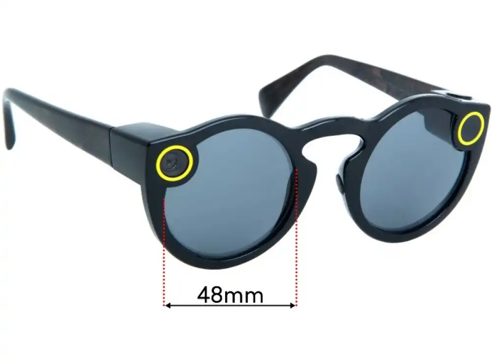 Sunglass Fix Verres de Remplacement pour Snapchat Spectacles - 48mm Wide Sunglass Fix Verres de Remplacement pour Snapchat Spectacles - 48mm Wide