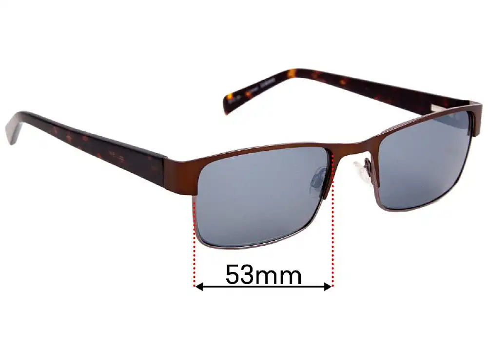 Sunglass Fix Verres de Remplacement pour Specsavers Conan - 53mm Wide Sunglass Fix Verres de Remplacement pour Specsavers Conan - 53mm Wide