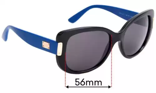 Sunglass Fix Verres de Remplacement pour Versace MOD 4311 - 56mm Wide Sunglass Fix Verres de Remplacement pour Versace MOD 4311 - 56mm Wide