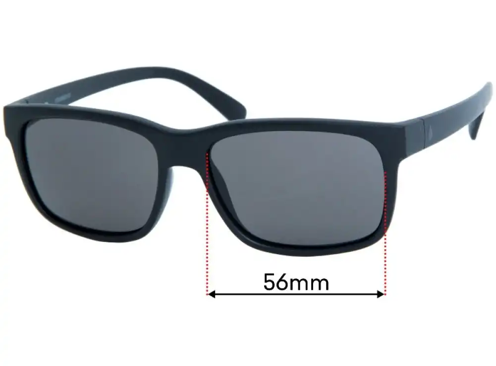 Sunglass Fix Lentilles de Remplacement pour Volcom Wig - 56mm Wide Sunglass Fix Lentilles de Remplacement pour Volcom Wig - 56mm Wide