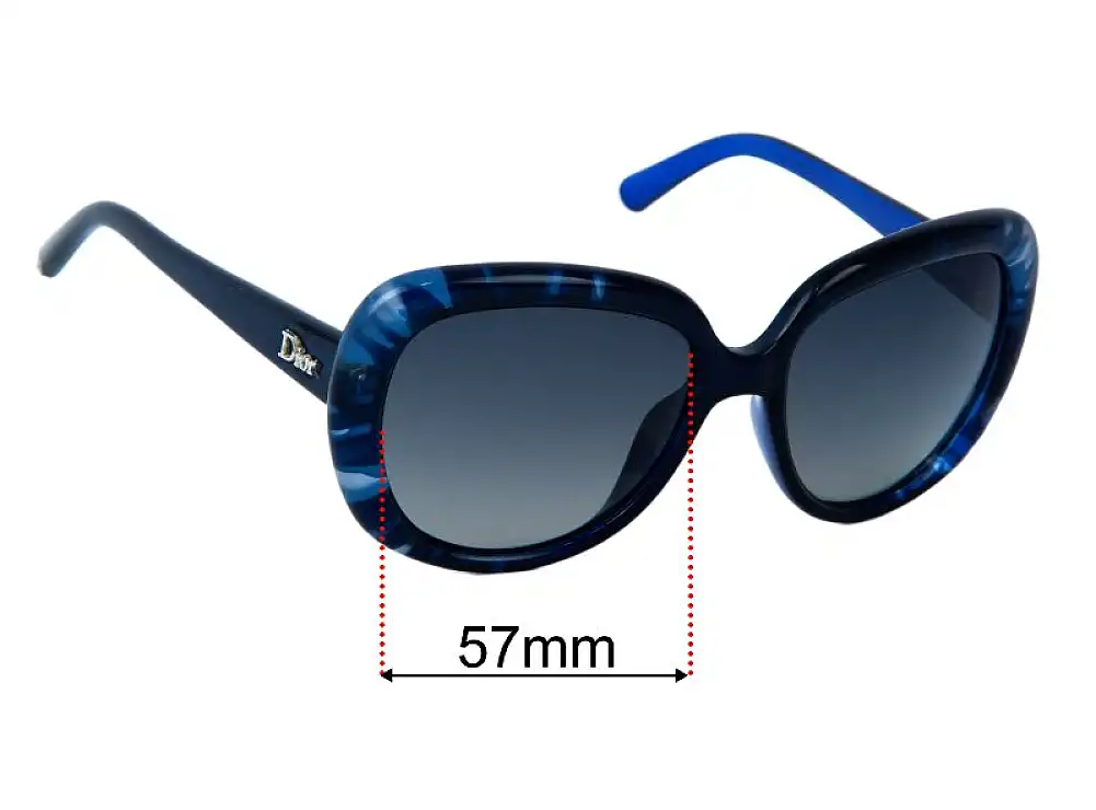 Christian Dior DiorTieDye1 Replacement Lenses 56mm Christian Dior DiorTieDye1 Replacement Lenses 56mm