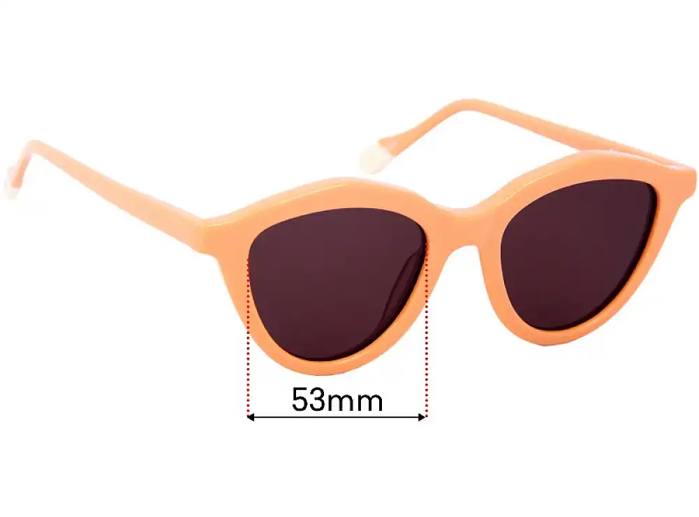 Sunglass Fix Lentilles de Remplacement pour Le Specs Medina Maze - 51mm Wide Sunglass Fix Lentilles de Remplacement pour Le Specs Medina Maze - 51mm Wide