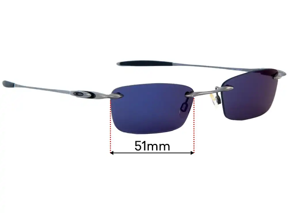 Oakley Why 4 Alternative Lens Shape Replacement Lenses - 51mm Oakley Why 4 Alternative Lens Shape Replacement Lenses - 51mm