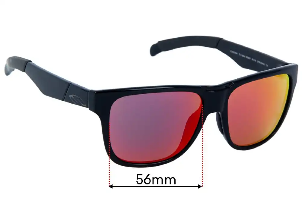 Sunglass Fix Lentilles de Remplacement pour Smith Lowdown - 56mm Wide Sunglass Fix Lentilles de Remplacement pour Smith Lowdown - 56mm Wide