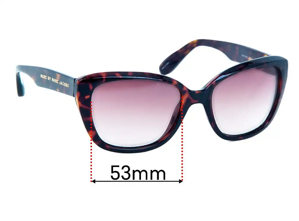 Sunglass Fix Lentilles de Remplacement pour Marc by Marc Jacobs MMJ 274/S - 53mm Wide Sunglass Fix Lentilles de Remplacement pour Marc by Marc Jacobs MMJ 274/S - 53mm Wide