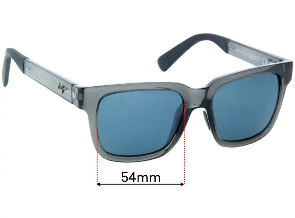 Sunglass Fix Lentilles de Remplacement pour Maui Jim MJ540 Mongoose - 54mm Wide Sunglass Fix Lentilles de Remplacement pour Maui Jim MJ540 Mongoose - 54mm Wide