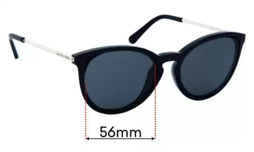 Sunglass Fix Lentilles de Remplacement pour Michael Kors MK2080U Chamonix - 56mm Wide Michael Kors MK2080U Chamonix Lentilles de Remplacement 56mm wide