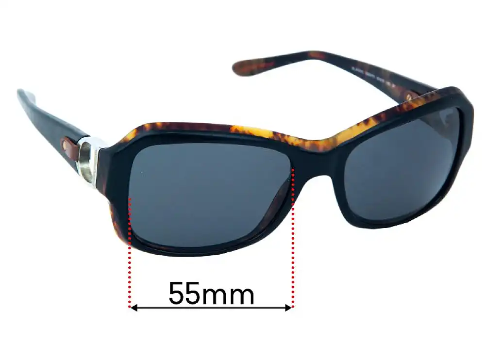 Sunglass Fix Lentilles de Remplacement pour Polo RL 8107Q - 55mm Wide Sunglass Fix Lentilles de Remplacement pour Polo RL 8107Q - 55mm Wide