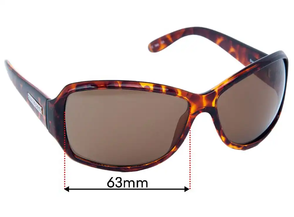 Sunglass Fix Lentilles de Remplacement pour Serengeti Brea - 63mm Wide Sunglass Fix Lentilles de Remplacement pour Serengeti Brea - 63mm Wide