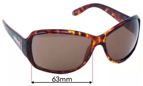 Sunglass Fix Lentilles de Remplacement pour Serengeti Brea - 63mm Wide Serengeti Brea Lentilles de Remplacement 63mm wide