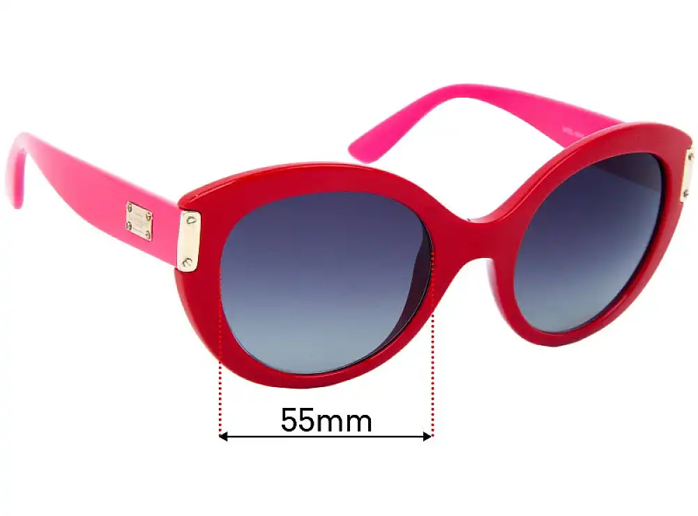 Sunglass Fix Lentilles de Remplacement pour Versace MOD 4310 - 55mm Wide Sunglass Fix Lentilles de Remplacement pour Versace MOD 4310 - 55mm Wide