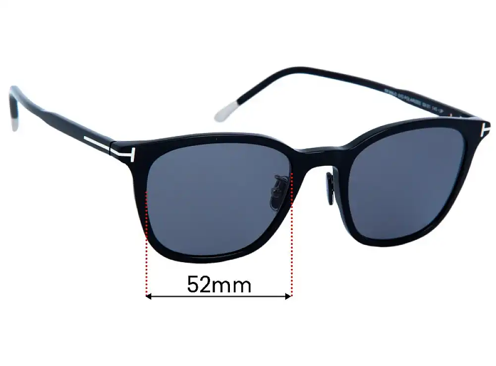 Replacement Lenses for Tom Ford TF956-D - 52mm Wide Replacement Lenses for Tom Ford TF956-D - 52mm Wide