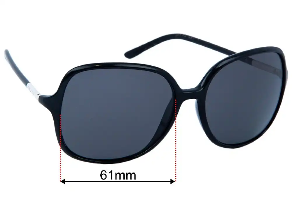 Prada SPR18M Replacement Lenses - 61mm Prada SPR18M Replacement Lenses - 61mm