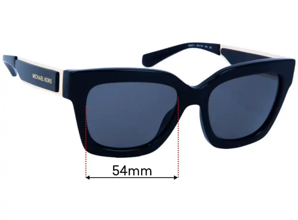 Sunglass Fix Replacement Lenses for Michael Kors MK2102 Berkshires - 54mm Wide Sunglass Fix Replacement Lenses for Michael Kors MK2102 Berkshires - 54mm Wide