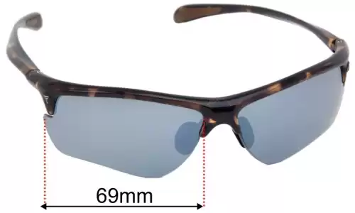 Gidgee Elite Replacement Lenses - 69mm Wide Gidgee Elite Replacement Sunglass Lenses - 69mm Wide