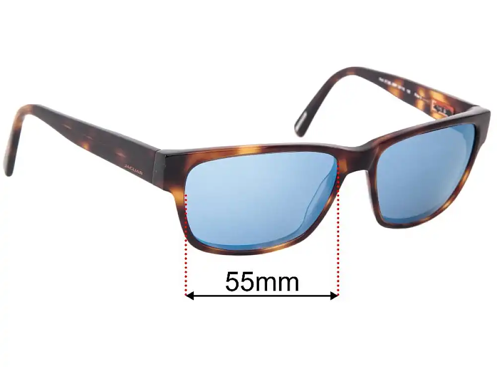 Replacement Lenses for Jaguar Mod 37150 - 55mm Wide Replacement Lenses for Jaguar Mod 37150 - 55mm Wide