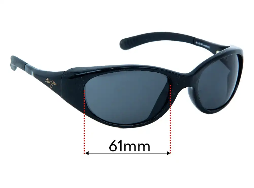 Maui Jim Volcano MJ142 Replacement Lenses 61mm Maui Jim Volcano MJ142 Replacement Lenses 61mm