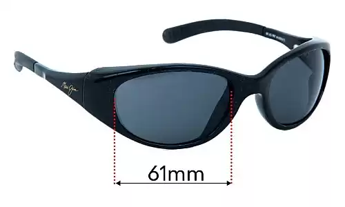 Maui Jim Volcano MJ142 Replacement Lenses 61mm Maui Jim Volcano MJ142 Replacement Lenses 61mm