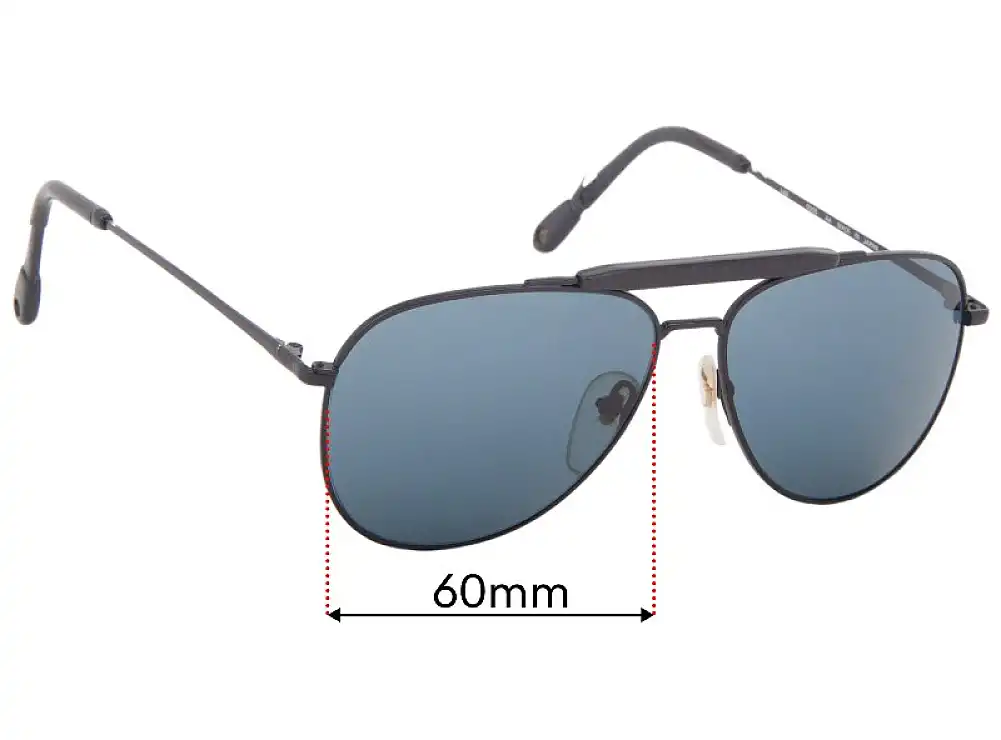 Sunglass Fix Lentilles de Remplacement pour Nikon NK4918-5E - 60mm Wide Sunglass Fix Lentilles de Remplacement pour Nikon NK4918-5E - 60mm Wide