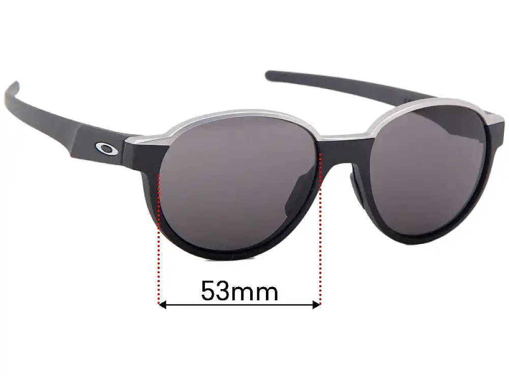 Sunglass Fix Lentilles de Remplacement pour Oakley Coinflip OO4144 - 53mm Wide Sunglass Fix Lentilles de Remplacement pour Oakley Coinflip OO4144 - 53mm Wide