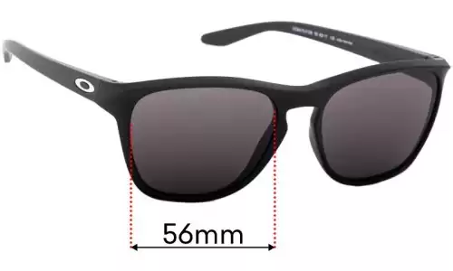 Sunglass Fix Verres de Remplacement pour Oakley Manorburn OO9479 - 56mm Wide Oakley Manorburn OO9479 Verres de Remplacement 56mm wide