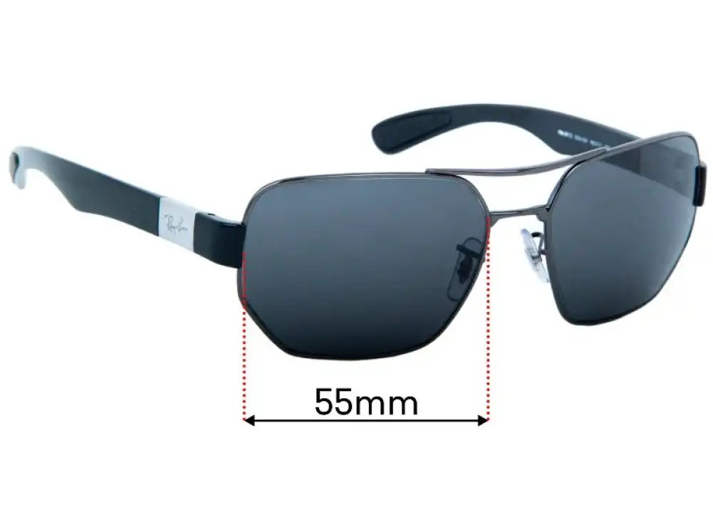 Ray Ban RB3672 Replacement Lenses - 60mm Ray Ban RB3672 Replacement Lenses - 60mm