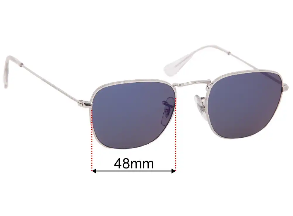 Sunglass Fix Lentilles de Remplacement pour Ray-Ban RB3857 Frank - 48mm Wide Sunglass Fix Lentilles de Remplacement pour Ray-Ban RB3857 Frank - 48mm Wide