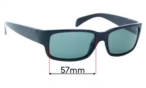 Sunglass Fix Verres de Remplacement pour Serengeti Merano - 57mm Wide Sunglass Fix Verres de Remplacement pour Serengeti Merano - 57mm Wide