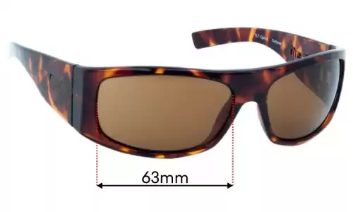 Smith The Don Replacement Lenses 63mm Smith The Don Replacement Sunglass Lenses 63mm