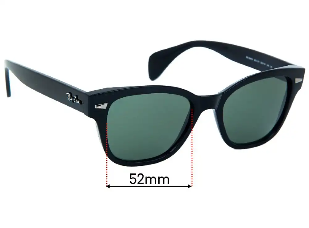Sunglass Fix Lentilles de Remplacement pour Ray-Ban RB0880S - 52mm Wide Sunglass Fix Lentilles de Remplacement pour Ray-Ban RB0880S - 52mm Wide