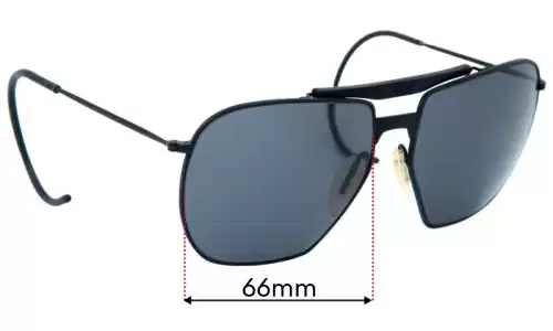 Sunglass Fix Lentilles de Remplacement pour Zeiss Competition 9917 - 66mm Wide Zeiss Competition 9917 Lentilles de Remplacement 66mm wide