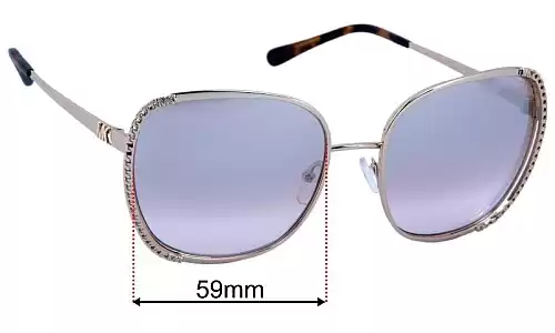 Michael Kors MK1090 Amsterdam Replacement Lenses - 59mm Michael Kors MK1090 Amsterdam Replacement Sunglass Lenses - 59mm