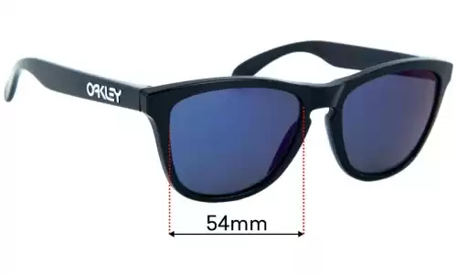Sunglass Fix Lentilles de Remplacement pour Oakley Custom Frogskins - 54mm Wide Oakley Custom Frogskins Lentilles de Remplacement 54mm wide