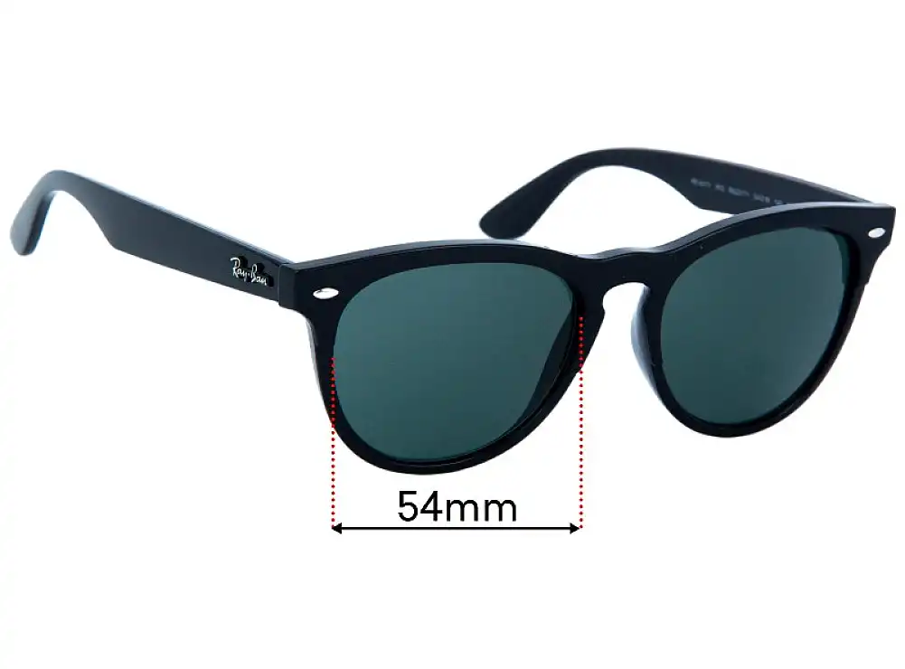 Sunglass Fix Lentilles de Remplacement pour Ray Ban RB4471 Iris - 54mm Wide Sunglass Fix Lentilles de Remplacement pour Ray Ban RB4471 Iris - 54mm Wide