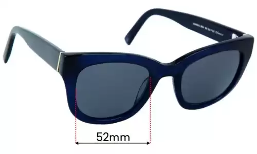 Replacement Lenses for Warby Parker Gemma - 52mm Wide Sunglass Fix Replacement Lenses for Warby Parker Gemma - 52mm Wide