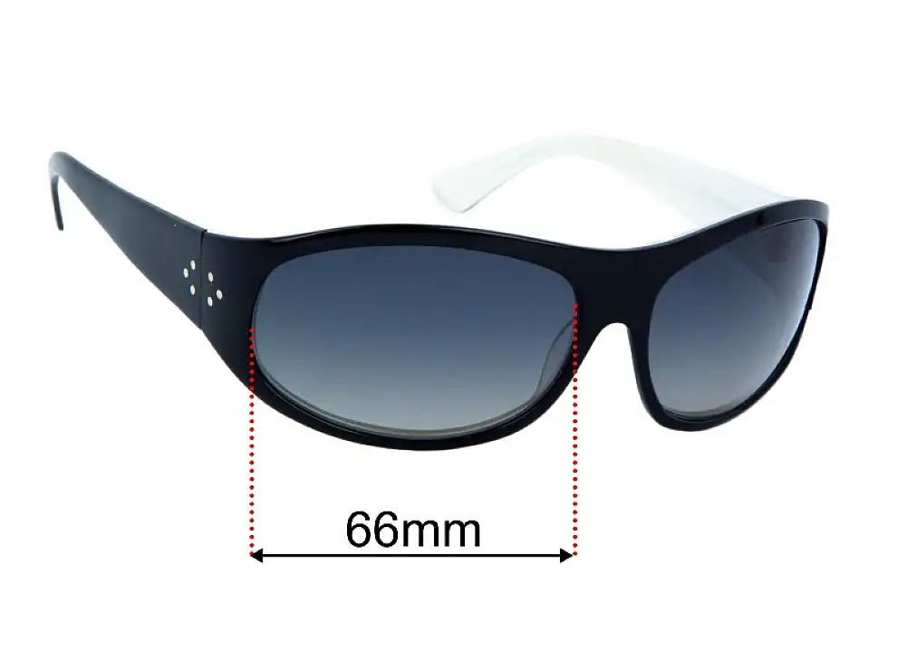 Replacement Lenses for Blinde Cya Round - 66mm Wide Replacement Lenses for Blinde Cya Round - 66mm Wide