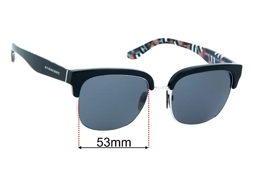 Burberry B 4272 Replacement Lenses - 53mm Burberry B 4272 Replacement Lenses - 53mm
