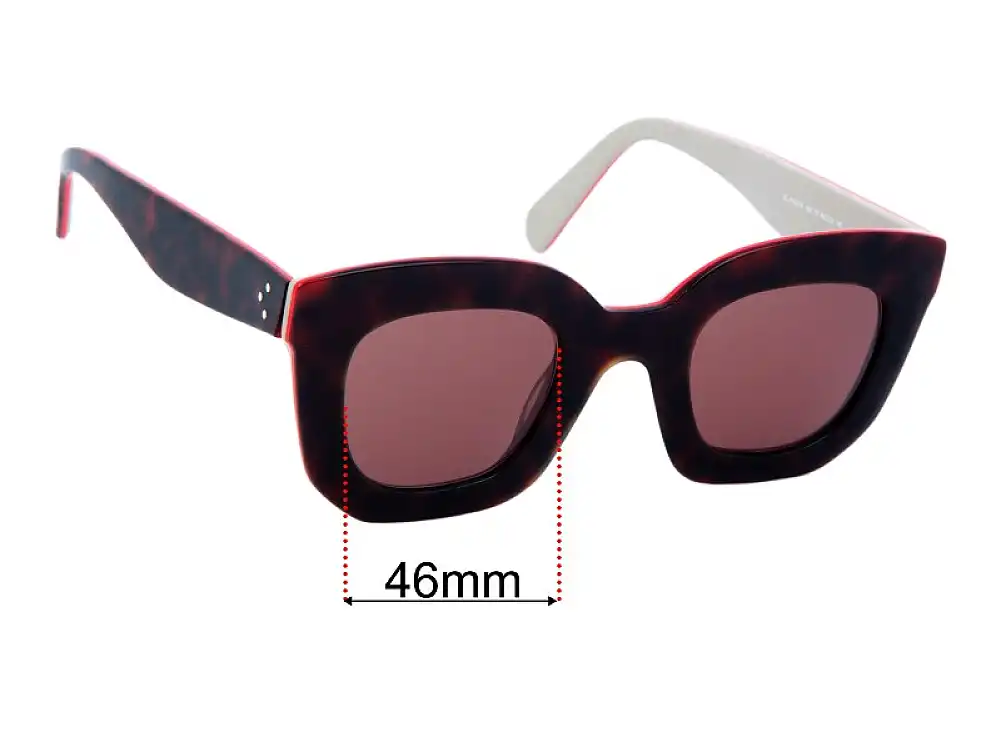 Celine CL 41091/S Replacement Lenses 46mm Celine CL 41091/S Replacement Lenses 46mm