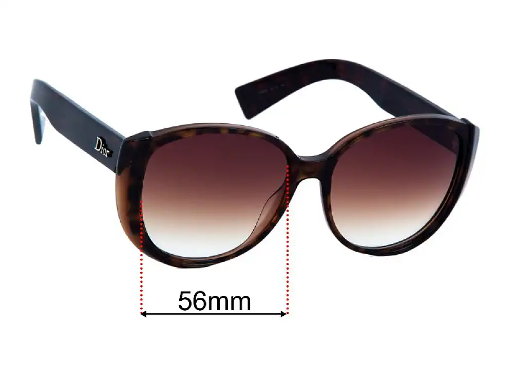 Replacement Lenses for Christian Dior Summerset 1 - 56mm Wide Replacement Lenses for Christian Dior Summerset 1 - 56mm Wide