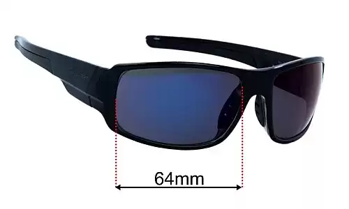Coyote Amp Replacement Lenses 64mm Coyote Amp Sunglasses Replacement Lenses 64mm Wide