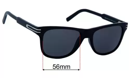 Replacement Lenses for Montblanc MB 641S-H - 56mm Wide Sunglass Fix Replacement Lenses for Montblanc MB 641S-H - 56mm Wide