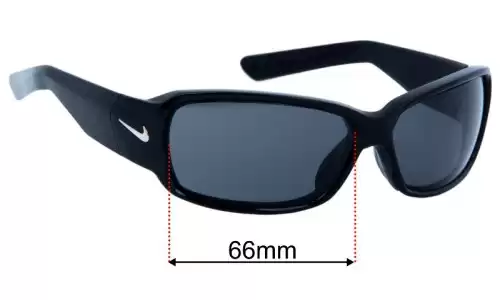 Sunglass Fix Lentilles de Remplacement pour Nike EV0575 EV0576 EV0578 Ignite - 66mm Wide Nike EV0575 EV0576 EV0578 Ignite Lentilles de Remplacement 66mm wide